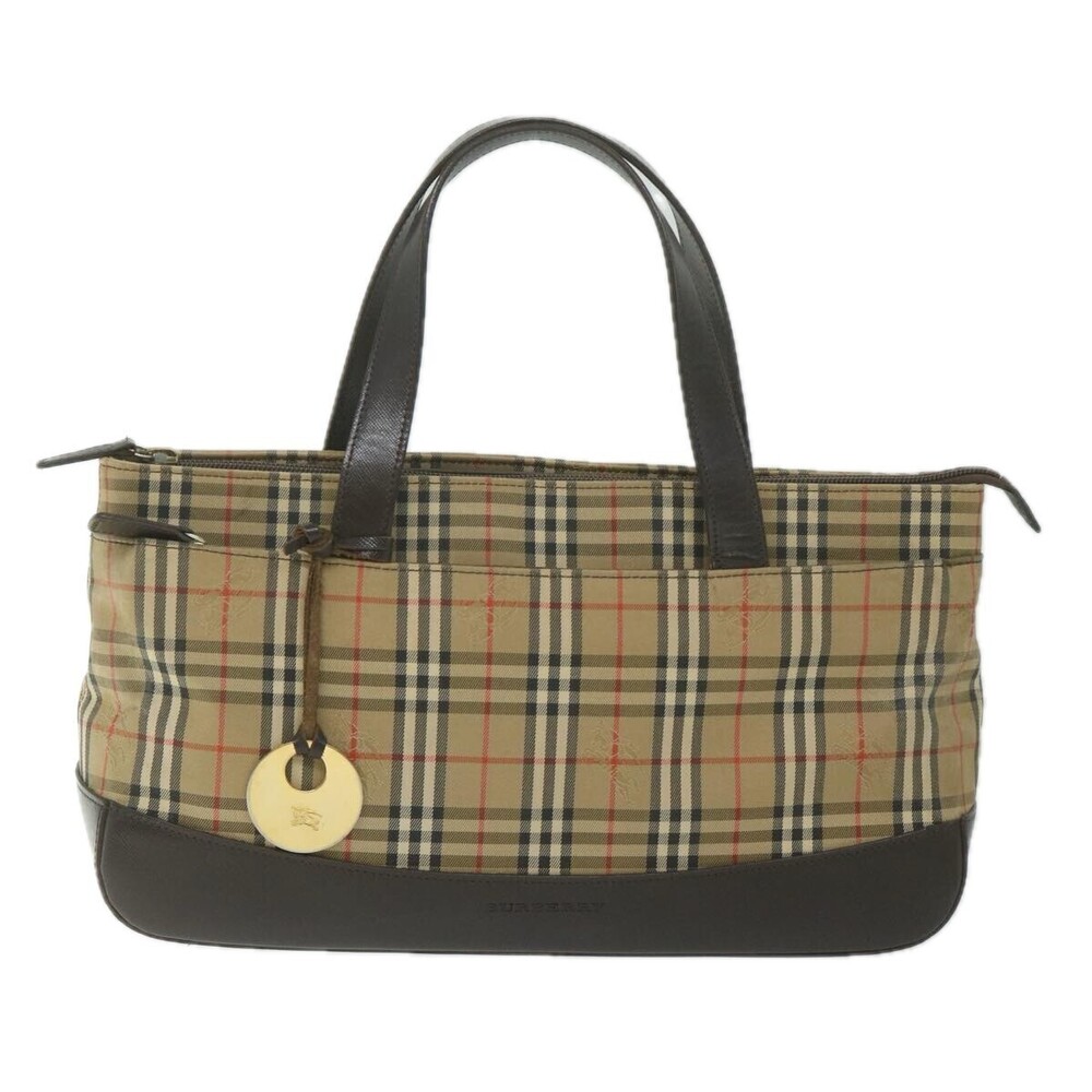 Burberry Nova Check Nova Check Canvas and leather